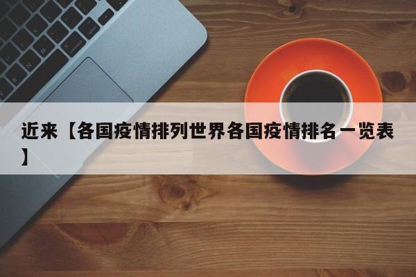 近来【各国疫情排列世界各国疫情排名一览表】